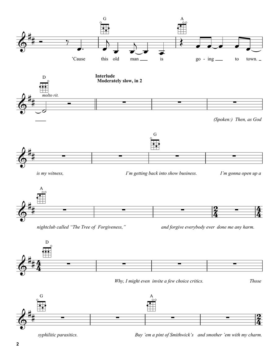 When I Get To Heaven When I Get To Heaven Ukulele scores gallery preview page 2