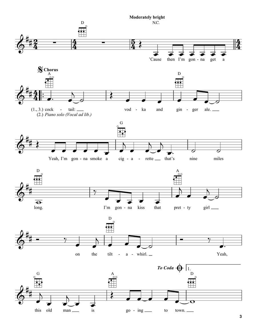 When I Get To Heaven When I Get To Heaven Ukulele scores gallery preview page 3