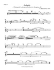 Aubade: A Pairing with Beethoven's Symphony #1 - Extracted Parts