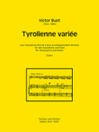 Tyrolienne variée für Altsaxophon und Klavier mini preview