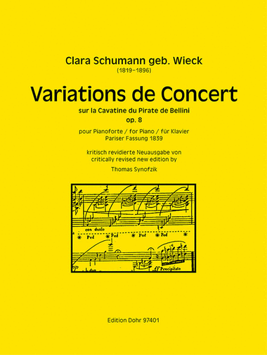 Variations de Concert sur la Cavatine du Pirate de Bellini op. 8