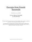 Excerpts from Grande Tarantelle