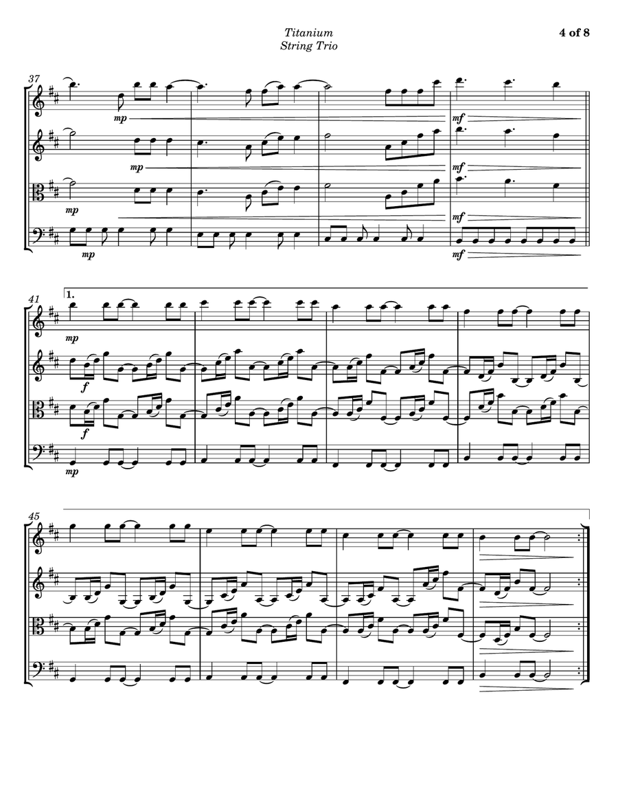 Titanium String Trio scores gallery preview page 4