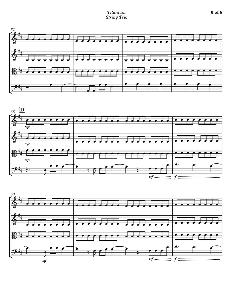 Titanium String Trio scores gallery preview page 6