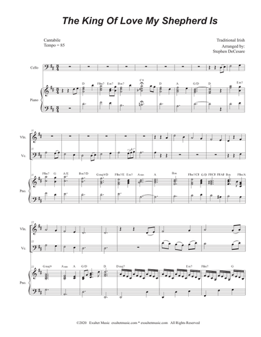 The King Of Love My Shepherd Is (Duet for Violin and Cello)