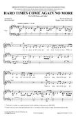 Hard Times Come Again No More (arr. Shawn Kirchner)