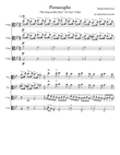 Passacaglia Handel Halvorsen for four violas