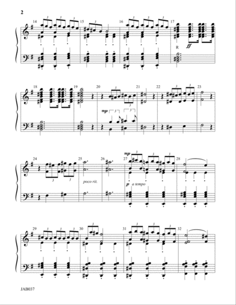 The Thieving Magpie Handbell scores gallery preview page 2