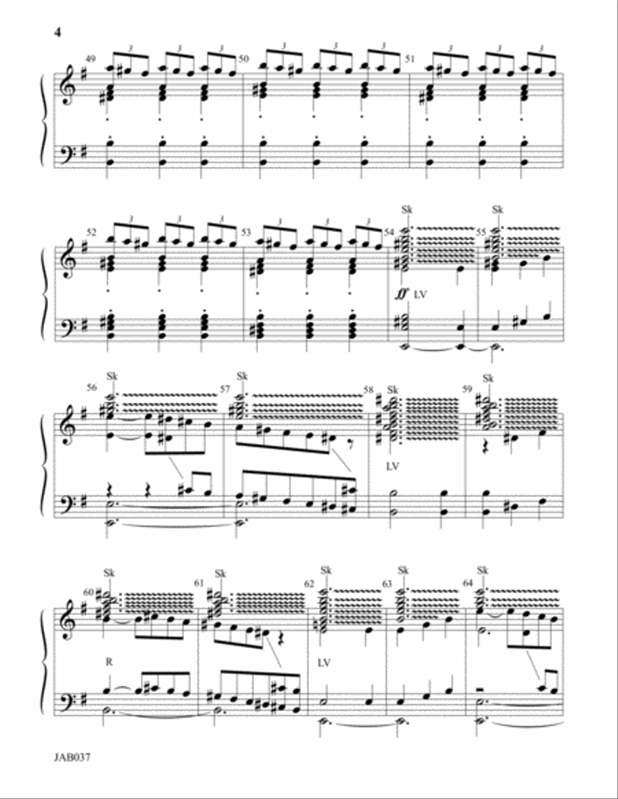 The Thieving Magpie Handbell scores gallery preview page 4