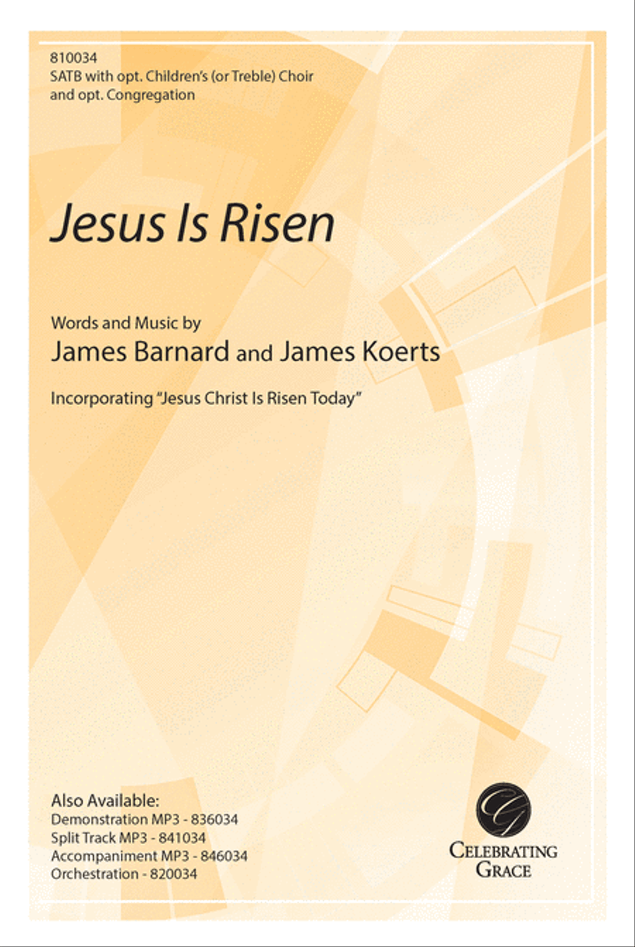 Jesus Is Risen Jesus Is Risen 4-Part scores gallery preview page 1