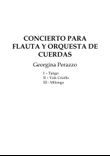 Concierto para flauta y orquesta tango