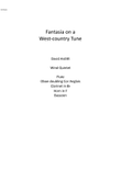Fantasia on a West-country Tune