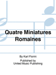 Quatre Miniatures Romaines