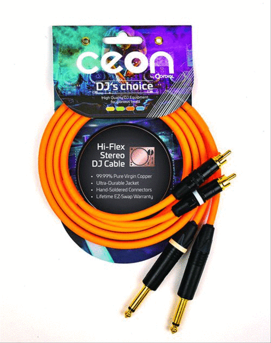 Premium DJ Dual/Mono (Black Light) Cable Musical Instruments scores gallery preview page 3