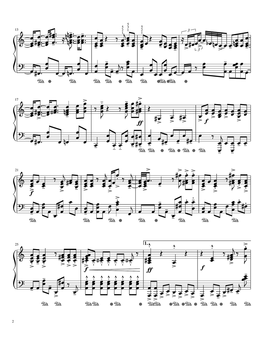 She's Not There Piano Solo scores gallery preview page 2