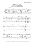 September Song