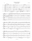Christmas Medley 7 for clarinet quartet