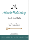Deck the Halls - Clarinet Quartet mini preview