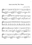 Jesus Loves Me, This I Know - easy harp