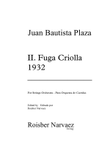 Fuga Criolla for Strings Orchestra