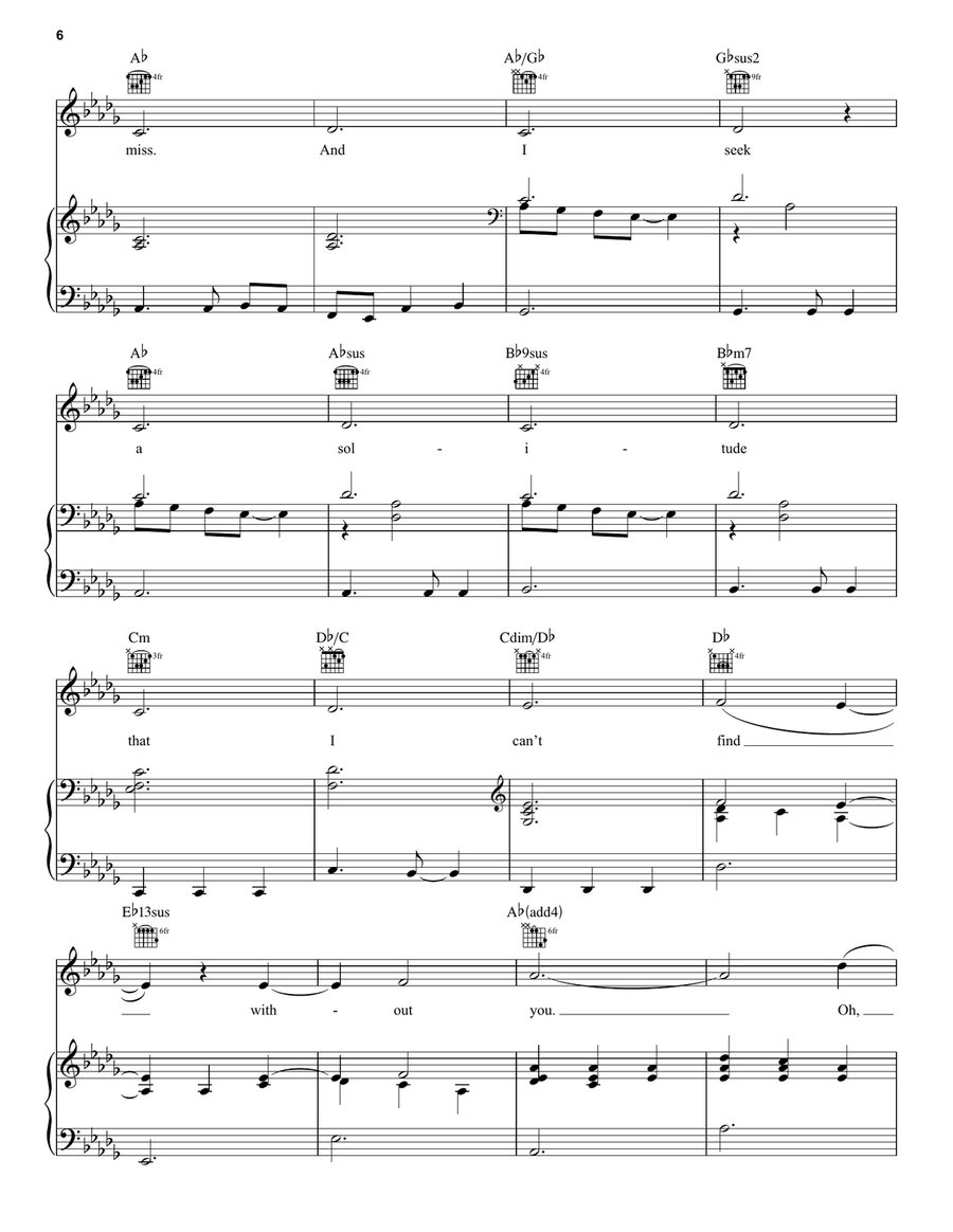 Heroes & Thieves Heroes & Thieves Piano, Vocal, Guitar scores gallery preview page 6