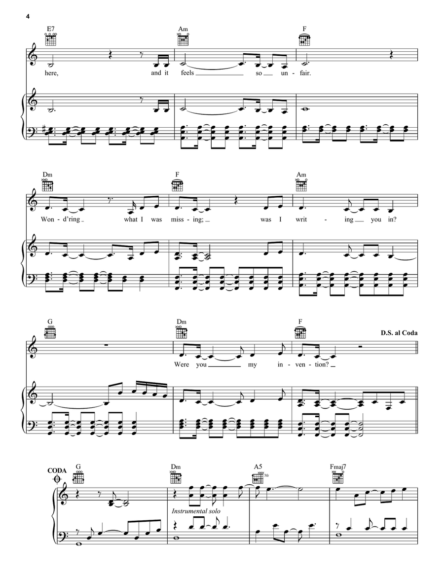 I Know You Don't Mean It I Know You Don't Mean It Piano, Vocal, Guitar scores gallery preview page 4