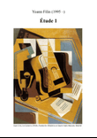 Étude 1 : Pour l'équilibre de la main droite (for right hand balance)