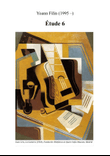 Étude 6 : Pour les sixtes et l'attaque simultanée i-a (for sixths and simultaneous index/annular m