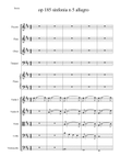Op 186 Sinfonia n 5 tempo unico allegro
