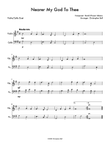 Nearer My God To Thee (Easy Violin/Cello Duet)