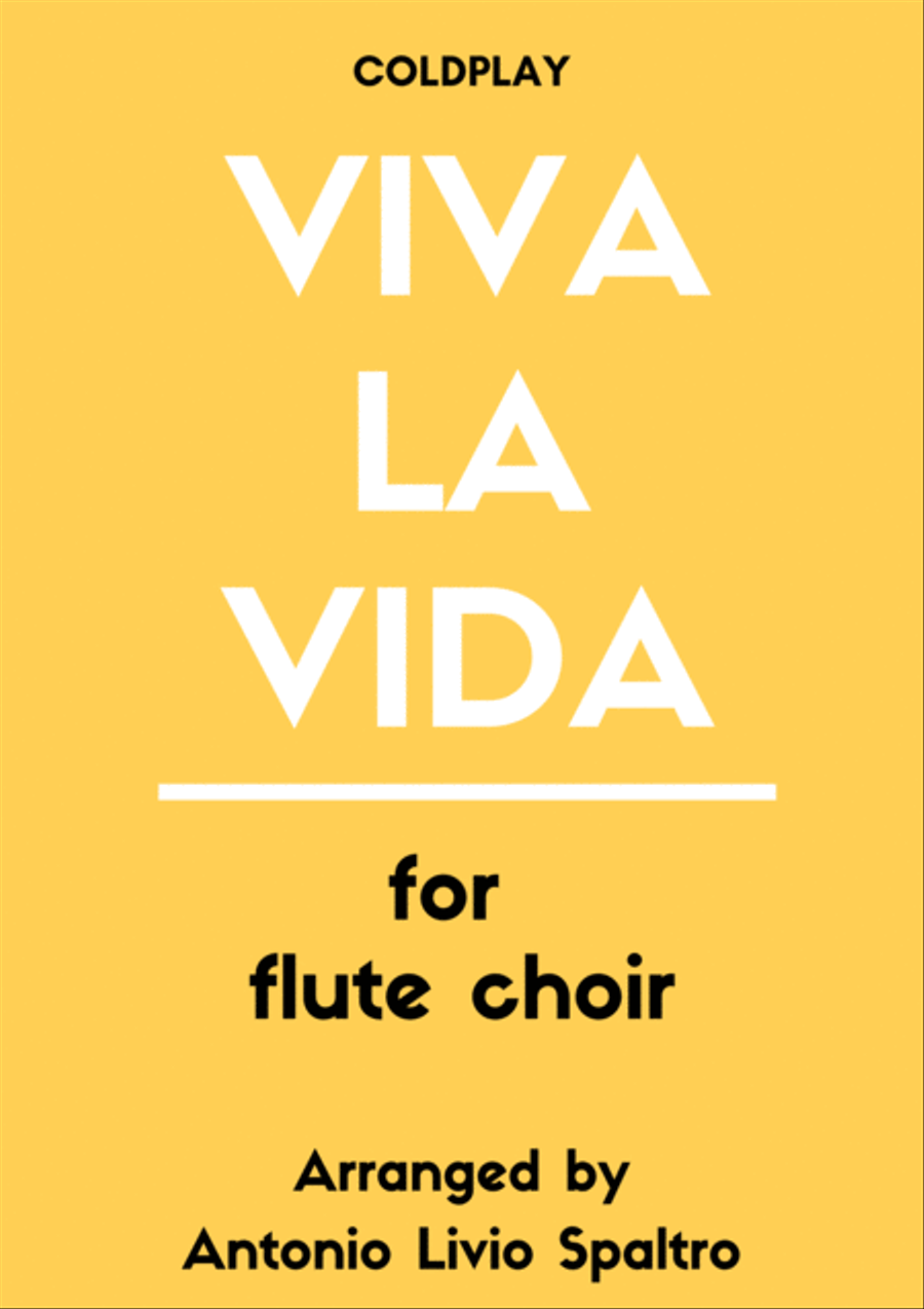 Viva La Vida Woodwind Ensemble scores gallery preview page 1