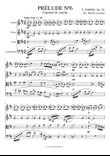 Preludio Nº 6, Frédéric Chopin. String Cuartet