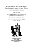 Dear Christians, One and All Rejoice - Arranged for Brass Quintet