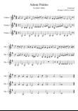 Adeste Fideles Violin Trio