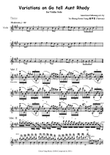 Go tell aunt Rhody variations for Violin Solo