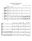 A. Dvorak's 9th Symphony Movement 4 for WW Quintet