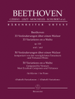Beethoven: 33 Variations on a Waltz, op. 120 / 50 Variations on a Waltz composed by Vienna's Most Excellent Composers and Virtuosos for Piano 