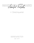 V. String Quartet (2018)