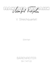 V. String Quartet (2018)