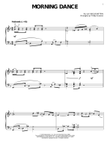Morning Dance (arr. Phillip Keveren)
