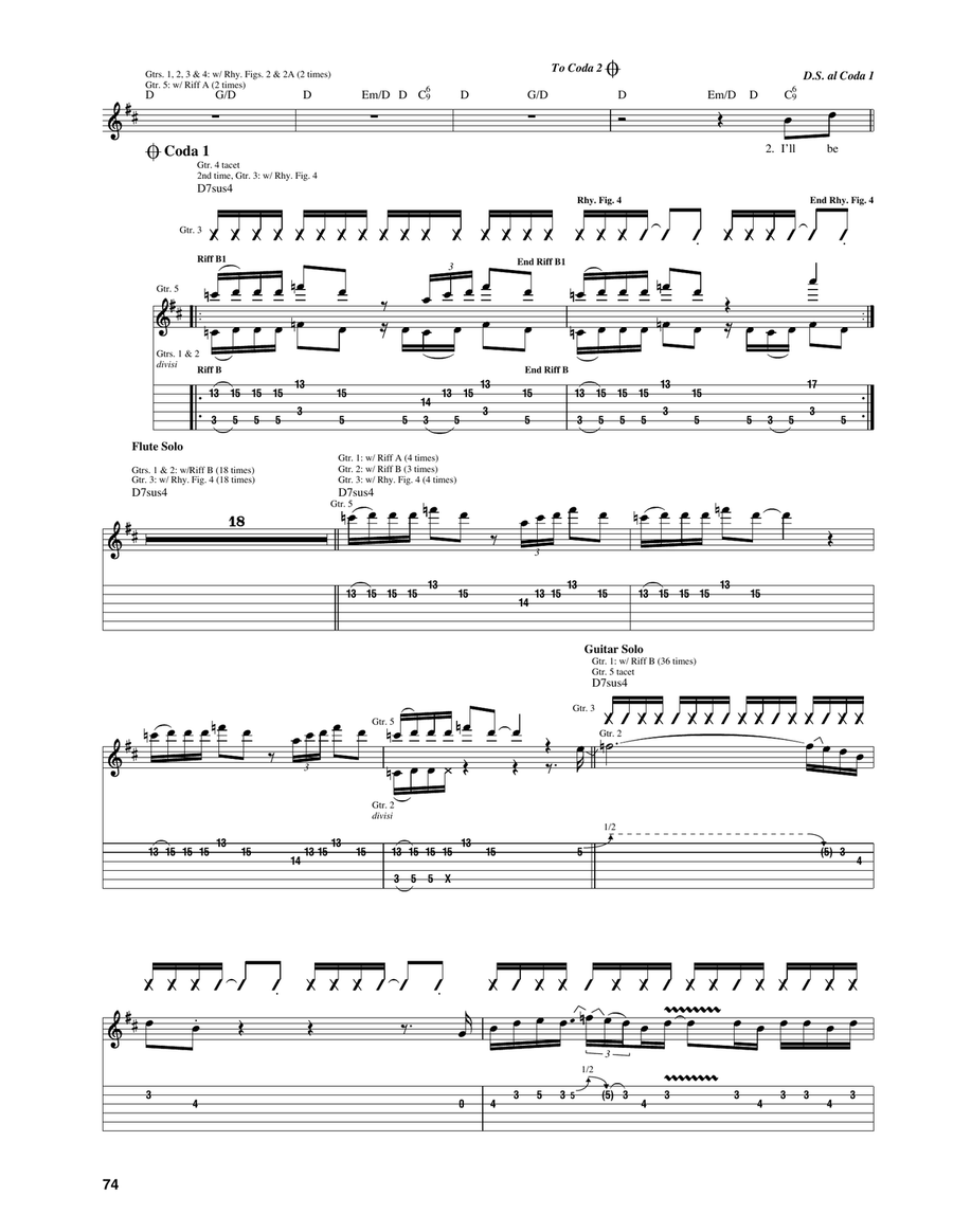 Take The Highway Take The Highway Acoustic Guitar scores gallery preview page 3