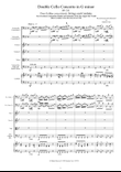 Vivaldi - Double Cello Concerto in G minor RV531 for Two Cellos, Strings and Cembalo