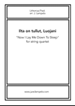 Ilta on tullut, Luojani - Now I Lay Me Down To Sleep