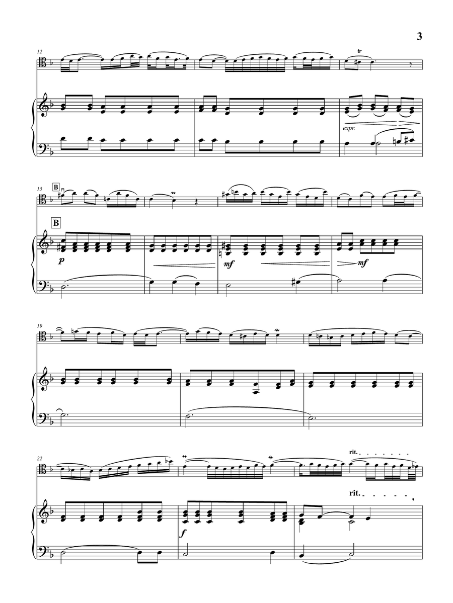 Adagio from Concerto in D minor, BWV 974 (Concerto d'après Marcello) for Violoncello and Piano Piano scores gallery preview page 4
