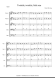 Varations in C major KV.265 Easy Version