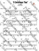 O Christmas Tree - Electric Guitar & Piano - G Major Electric Guitar scores gallery preview page 3