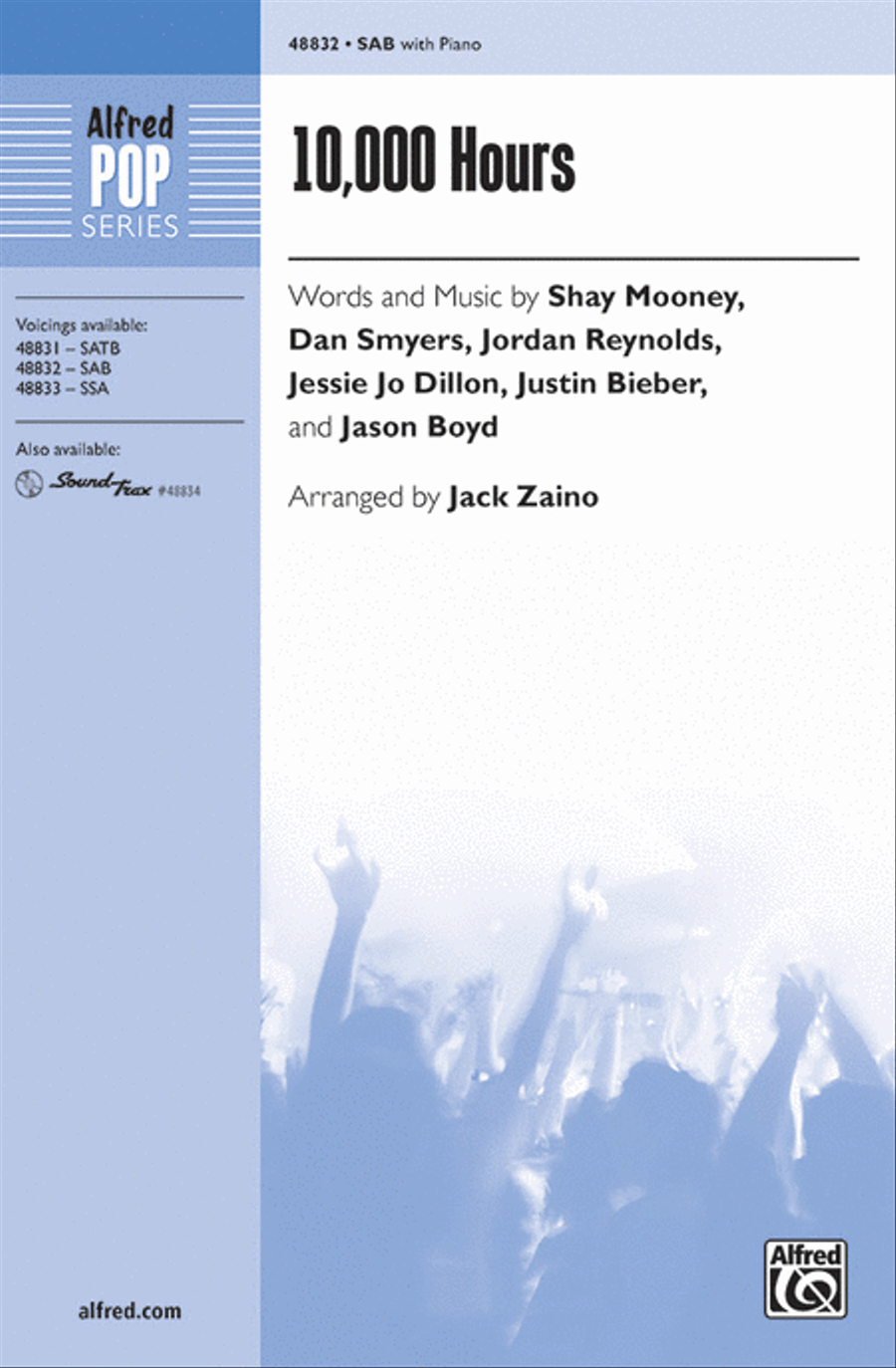 10,000 Hours 10,000 Hours 3-Part scores gallery preview page 1