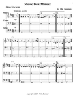 Music Box Minuet-French Horn-Trombone-Tuba trio