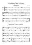 8 Christmas Duets for Viola mini preview