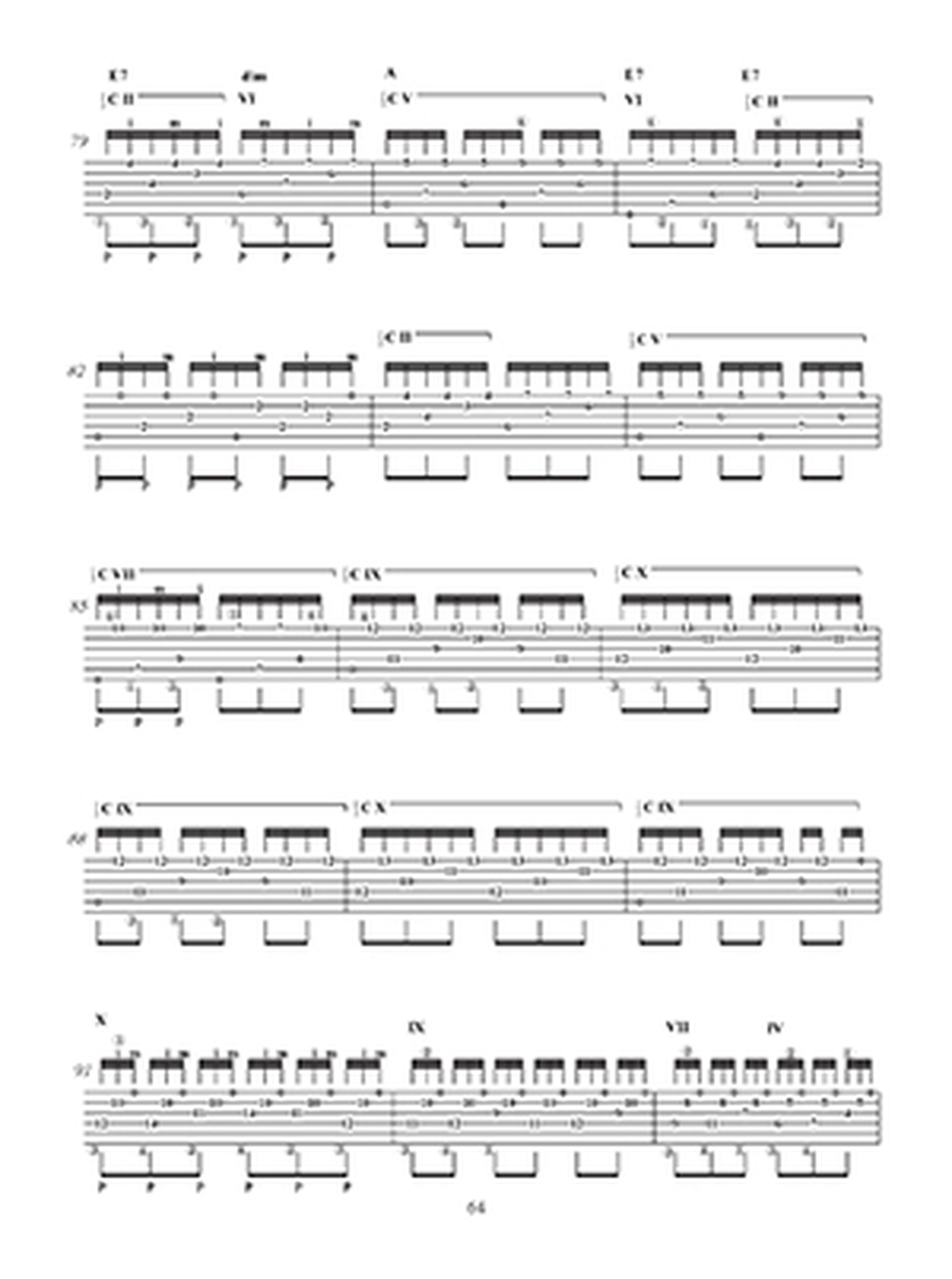 Guitarra Solista - 8 Flamenco Compositions in Tablature/CIFRA for Concert Performers Classical Guitar scores gallery preview page 3